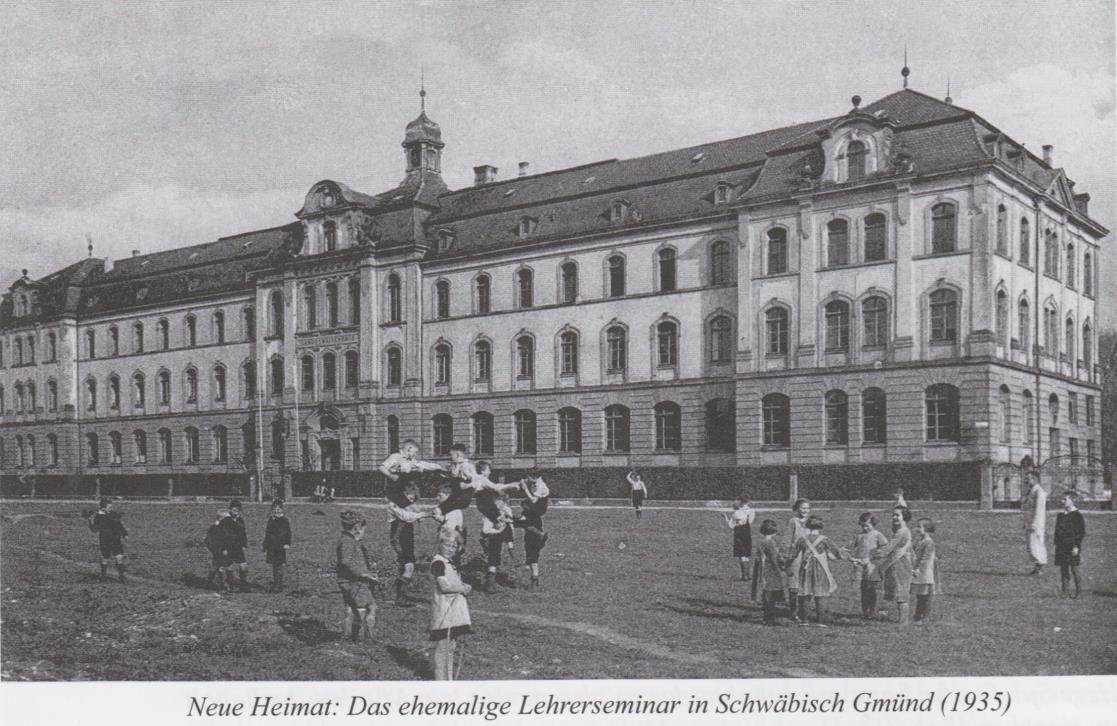 Außenansicht des Seminargebäudes aus dem Jahr 1935